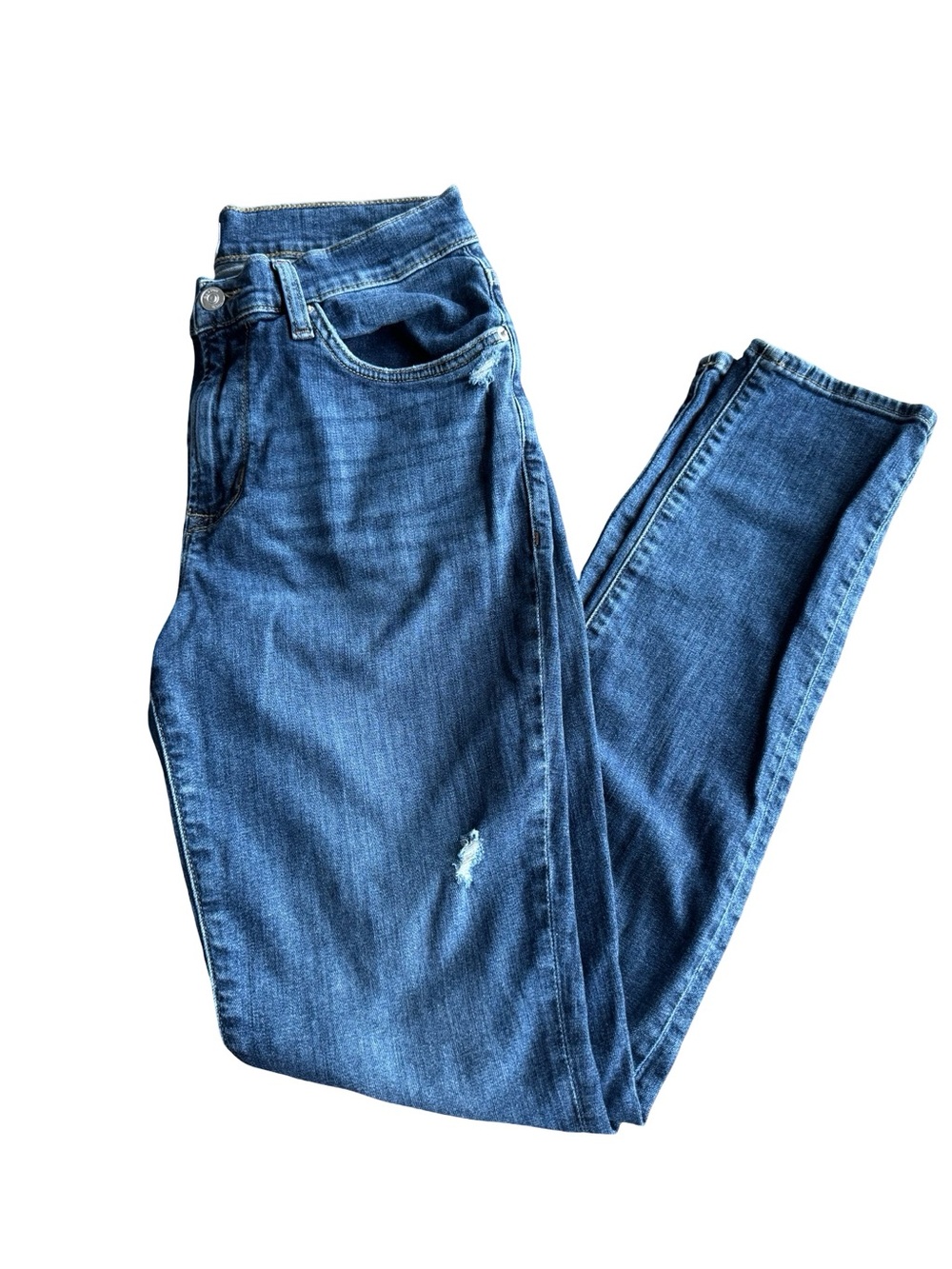 Hudson Ace Skinny Jeans Women's Dark Blue Skinny Jeans Size 31